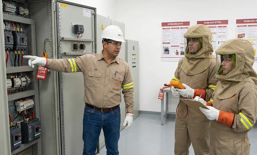 Curso DC3 Seguridad en Trabajos Eléctricos para trabajadores de empresas